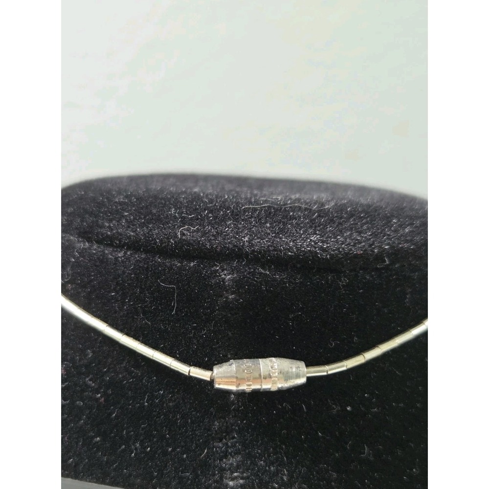 Southwestern Turquoise Dreamcatcher Liquid Silver Bracelet Barrel Closure - Picture 4 of 4